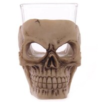 Jarra Wine Cup Skeleton 100 Ml Resina Y Acero Inoxidable - Venta Internacional.