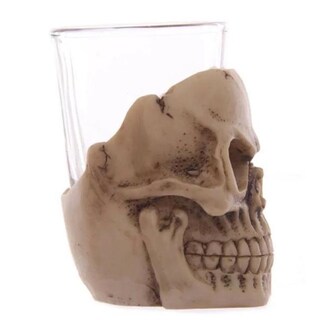 Foto 2 | Foto 2 | Jarra Wine Cup Skeleton 100 Ml Resina Y Acero Inoxidable - Venta Internacional.