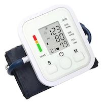 Baumanómetro Digital De Brazo Medidor Presión Modelo Blanco
