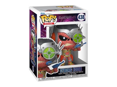 Foto 2 | Foto 2 | Figura Funko Pop Cyborg Eddie 438 Iron Maiden
