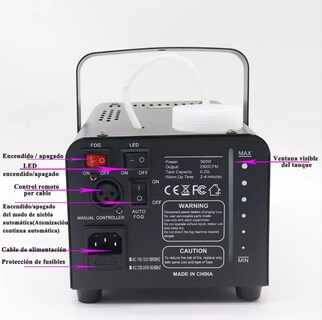 Foto 3 | Foto 3 | Máquina De Humo Modelo Negro