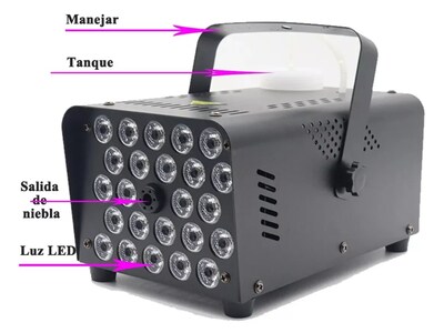 Foto 4 | Foto 4 | Máquina De Humo Modelo Negro