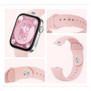 Foto 3 | Foto 3 | Correa Silicón para Huawei Watch Eo Safe Imports Esi-22689 Multicolor 3 Piezas