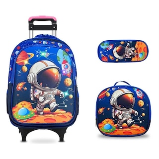 Foto 1 | Foto 1 | Set 3 Mochila Con Carro Estudiante Primaria