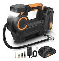 Inflador De Llantas Inalámbrico Portátil Modelo Negro