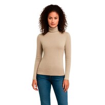 Suéter Cuello Alto Britos Jeans Mujer Algodón Sr3080