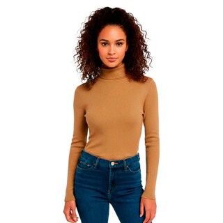 Foto 1 | Foto 1 | Suéter Cuello Alto Britos Jeans Mujer Algodón Sr3080