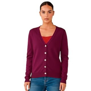 Foto 1 | Foto 1 | Suéter Britos Jeans Mujer Rosa Algodón Sr3081