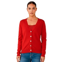 Suéter Britos Jeans Mujer Rosa Algodón Sr3081