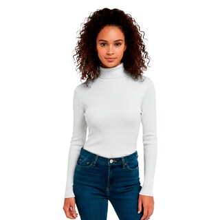 Foto 1 | Foto 1 | Suéter Cuello Alto Britos Jeans Mujer Algodón Sr3080