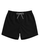 Shorts Zyro Kids 1003 Negro Repelentes Al Agua Para Niño