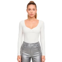 Body Britos Jeans Mujer Licra Pantiblusa Lu4143