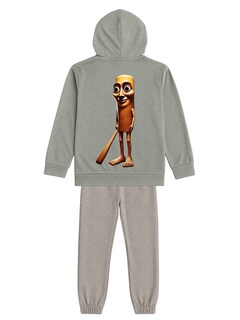 Foto 1 | Foto 1 | Conjunto Zyro Kids 1202 Gris Palo Beisbolero Para Niño 2 Piezas