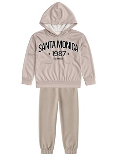 Foto 1 | Foto 1 | Conjunto Zyro Kids 1202 Taupe Santa Monica 1987 Para Niño 2 Piezas