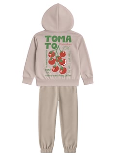 Foto 1 | Foto 1 | Conjunto Zyro Kids 1202 Taupe Tomato Pomodoro Para Niño 2 Piezas