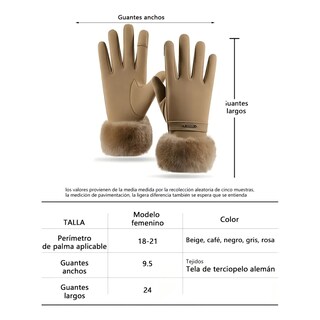 Foto 4 | Foto 4 | Guantes Térmicos Café