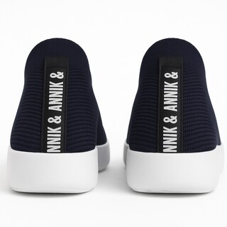 Foto 3 | Foto 3 | Tenis Causal Para Niña Annik & Giselle Azul Antiderrapante