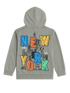 Foto 1 | Foto 1 | Hoodie Zyro Kids 1203 Gris New York Multicolor Para Niño