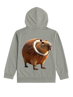 Foto 1 | Foto 1 | Hoodie Zyro Kids 1203 Gris Capibara Coco Brainrot Para Niño