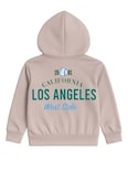 Hoodie Zyro Kids 1203 Taupe Los Angeles Baseball Para Niño