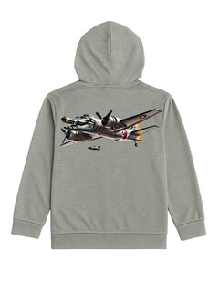 Foto 1 | Foto 1 | Hoodie Zyro Kids 1203 Gris Bombardino Cocodrilo Para Niño