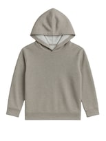 Hoodie Zyro Kids 1203 Gris Lisa Para Niño
