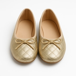 Foto 1 | Foto 1 | Zapato Casual Para Niña Annik & Dakota Dorado Antiderrapante