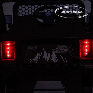 Foto 6 | Foto 6 | Montable Eléctrico Jeep Dodo Kids Bx1988 2 Motores 12 Volts Negro