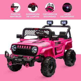 Foto 2 | Foto 2 | Montable Eléctrico Jeep Dodo Kids Bx1988 2 Motores 12 Volts Rosa
