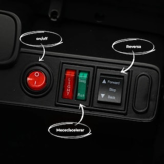 Foto 4 | Foto 4 | Montable Eléctrico Dodo Bdx008 2 Motores 12 V Luces Azul