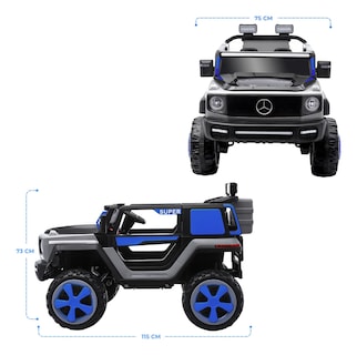 Foto 8 | Foto 8 | Montable Eléctrico Dodo Bdx008 2 Motores 12 V Luces Azul