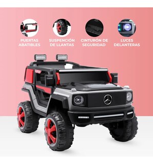 Foto 2 | Foto 2 | Montable Eléctrico Dodo Bdx008 2 Motores 12 V Luces Rojo