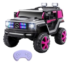Montable Eléctrico Dodo Kids Bdx008 2 Motores 12 V Luces Rosa