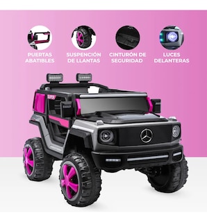 Foto 2 | Foto 2 | Montable Eléctrico Dodo Kids Bdx008 2 Motores 12 V Luces Rosa