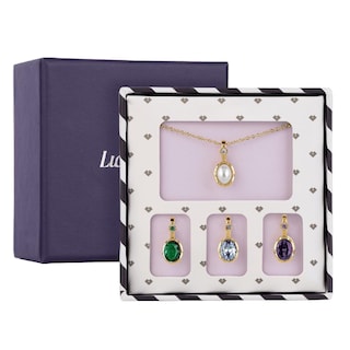 Foto 1 | Foto 1 | Collar Luckyly Alea Baño de Oro 14k con Dijes