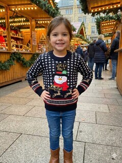 Foto 3 | Foto 3 | Suéter Navideño Muñeco de Nieve Infantil