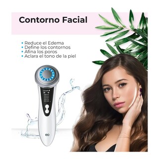 Foto 2 | Foto 2 | Masajeador Facial Fototerapia de Luz y Calor Térmico Eo Safe Imports ESI-22793 Plateado