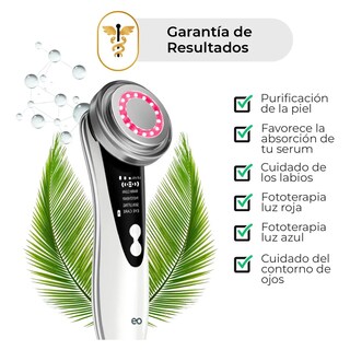 Foto 4 | Foto 4 | Masajeador Facial Fototerapia de Luz y Calor Térmico Eo Safe Imports ESI-22793 Plateado