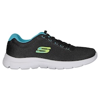 Tenis Skechers Mujer Deportivo Confort Negro