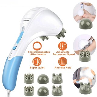 Foto 2 | Foto 2 | Aparato Masajeador de Percusión Eo Safe Imports 6 Cabezas Blanco