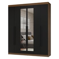 Ropero Closet Madesa Venus 6 Puertas 2 Espejos 180cm Mn 06