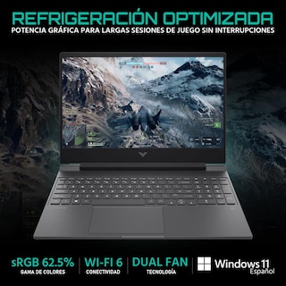 Foto 3 | Foto 3 | Laptop Gamer Hp Victus Nvidia Geforce Rtx 4050 Intel Core I5 13420h 32gb Ram 760gb Ssd 15.6'' Teclado En Ingles Mouse Dxt