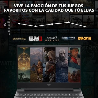 Foto 5 | Foto 5 | Laptop Gamer Hp Victus Nvidia Geforce Rtx 4050 Intel Core I5 13420h 32gb Ram 760gb Ssd 15.6'' Teclado En Ingles Mouse Dxt