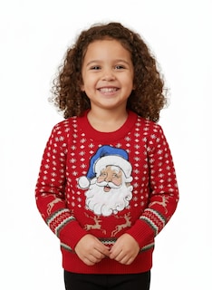 Foto 1 | Foto 1 | Suéter Navideño Santa Claus Infantil