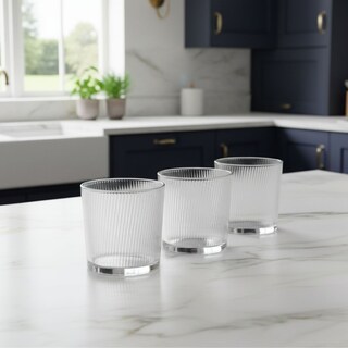 Foto 3 | Foto 3 | Vaso Some Lines Of De Vidrio 280 Ml 6 Piezas