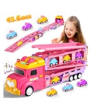 Princesa Pista De Carros 7 En 1 Color Rosa