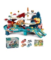 Pista De Carreras Dinosaurios Verde