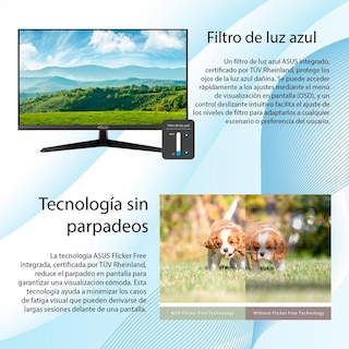 Foto 3 | Foto 3 | Monitor Gamer 23.8 Asus Vy249hgr 1ms 120hz Full Hd Ips Led Hdmi Vga Adaptive Sync