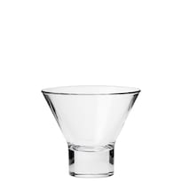 Vaso Serie V De Vidrio 225 Ml 6 Piezas