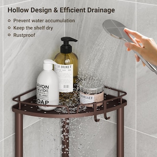 Foto 4 | Foto 4 | Soporte De Ducha De Esquina Shelf Elyken 4 Niveles Metal Inoxidable - Venta Internacional.